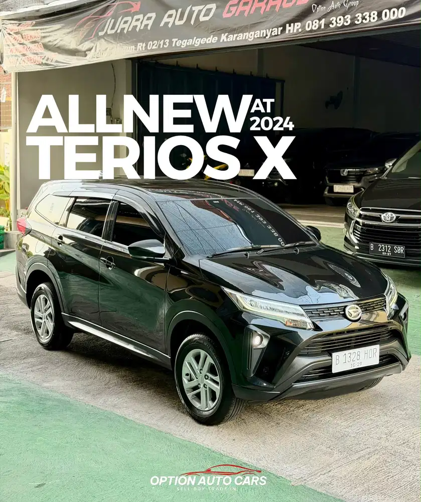 DijuaL (DP 20jt) AllNew Terios X 2024 Automatic KM 20rb OriginaL!