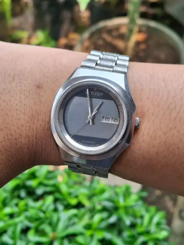 Jam Tangan Citizen CR1979 35mm Automatic Vintage 21 Jewels