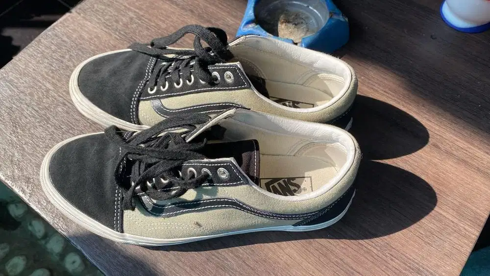 VANS OLD SKOOL BLACK/OLIVE