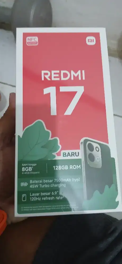 Redmi 17, 4/128 baru segel