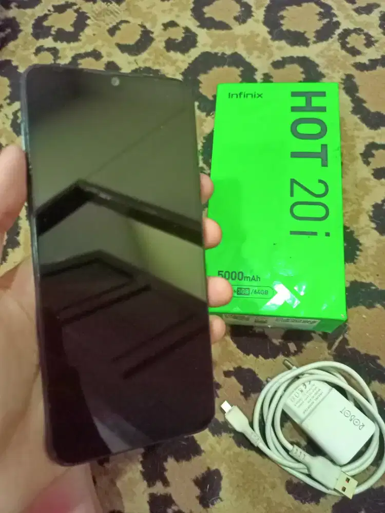 Infinix Hot 20i 4+3/64 FULLSET NO MINUS