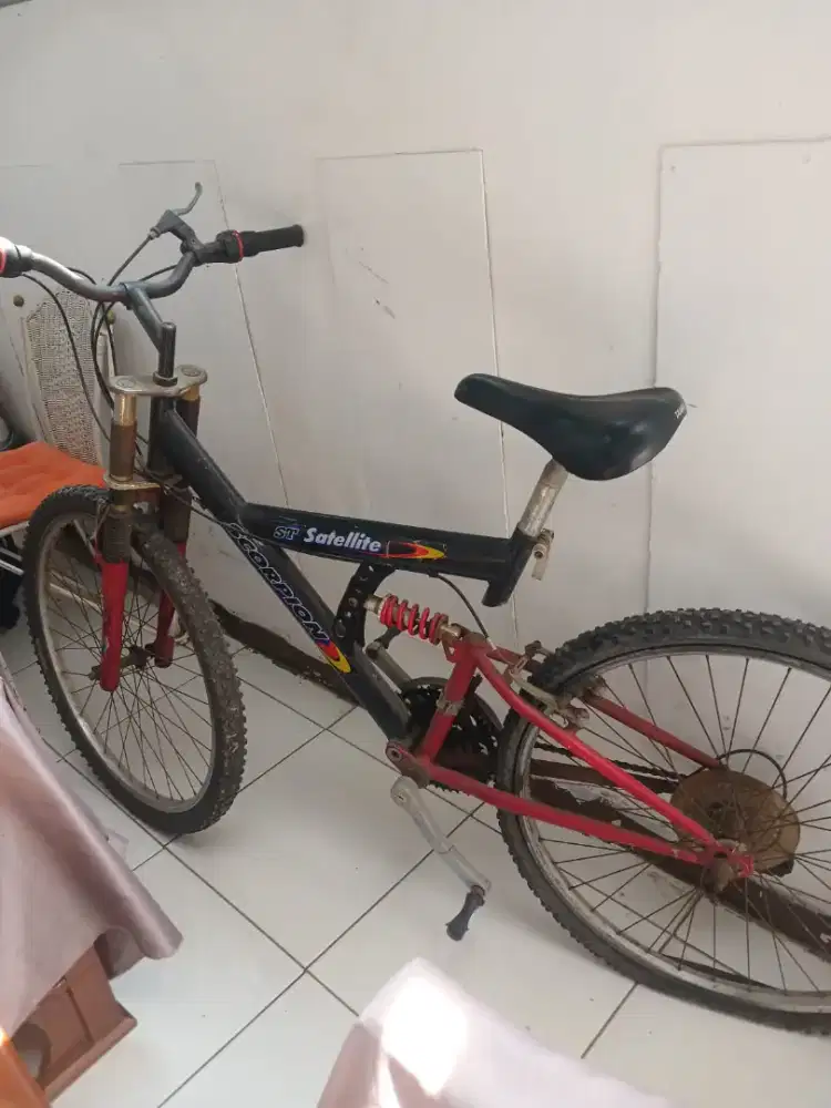 JUAL SEPEDA ST SATELLITE SCORPION MTB GUNUNG , KONDISI APA ADANYA