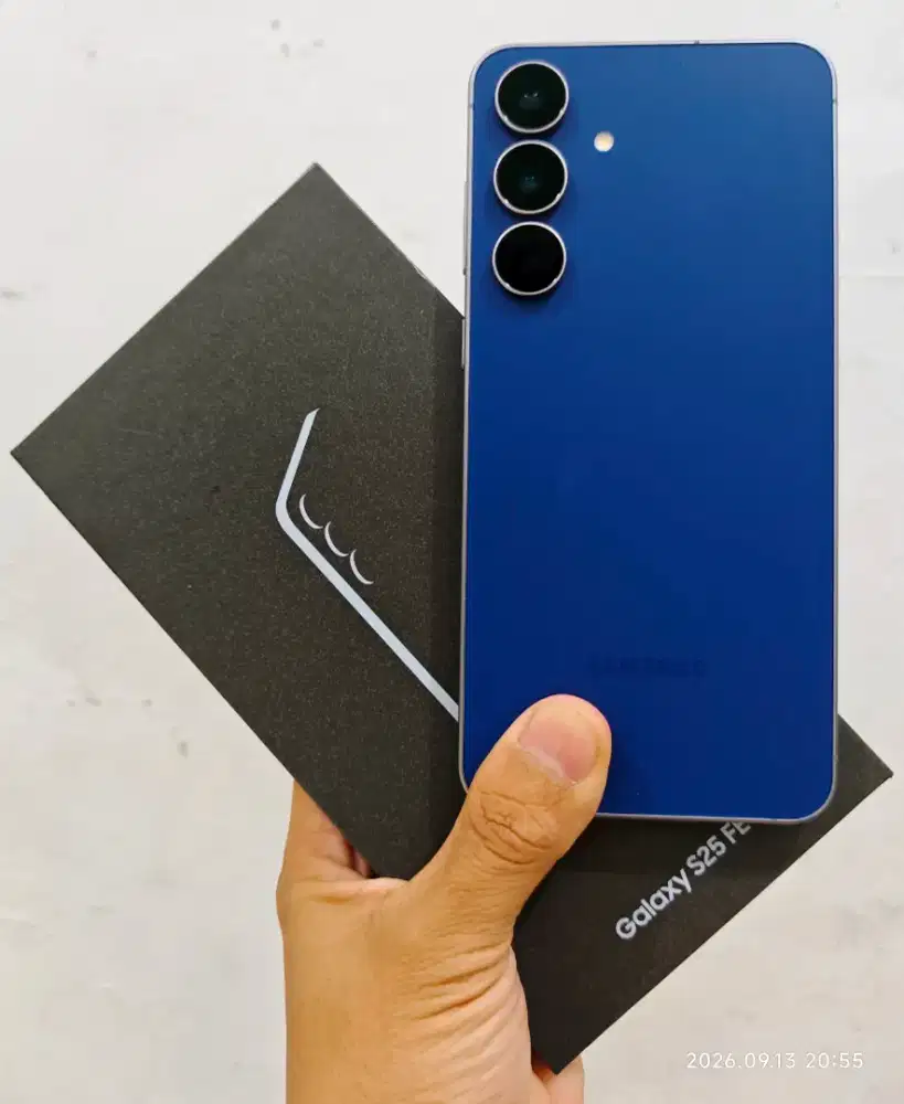 Samsung S25FE 5G 8/512 Gb Likenew99% Garansi Feb 2027 fullset bs TT/BT