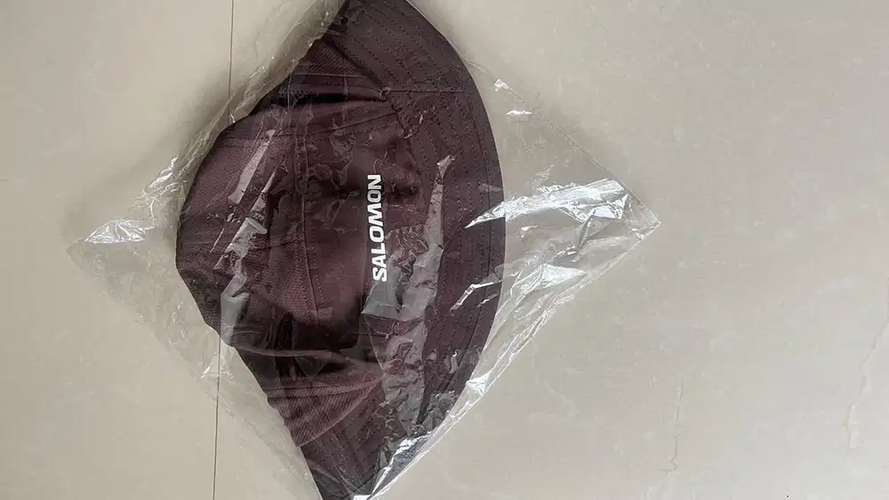 Salomon Bucket Hat Coffee