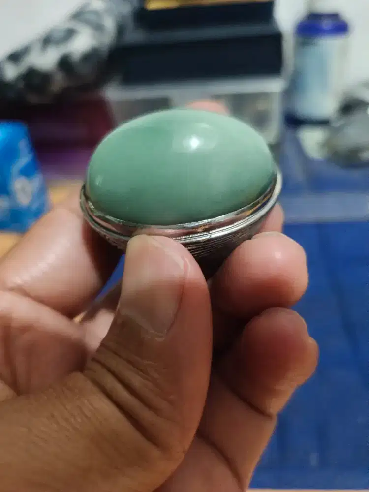 Jual batu hijau matcha , jumbo mumbul, iketan standard no.10, BU