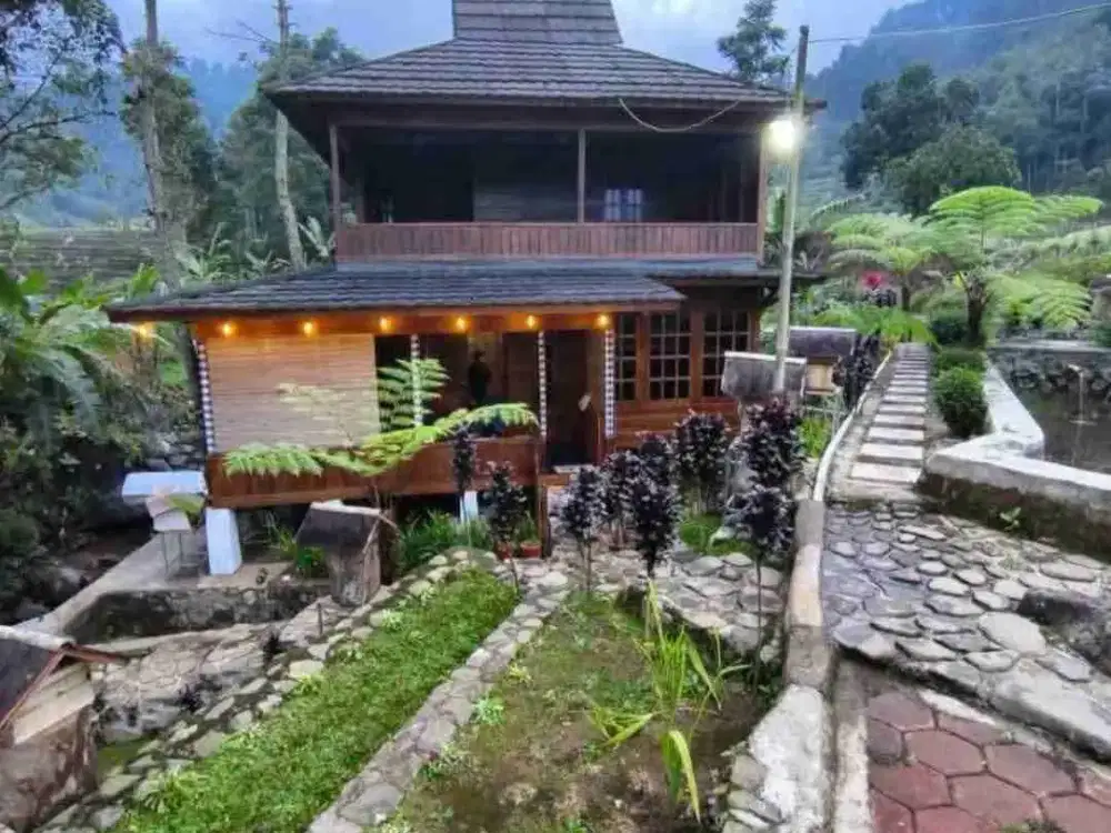Dijual Vila Asri di Tengah Persawahan dan Bukit di Purwakarta