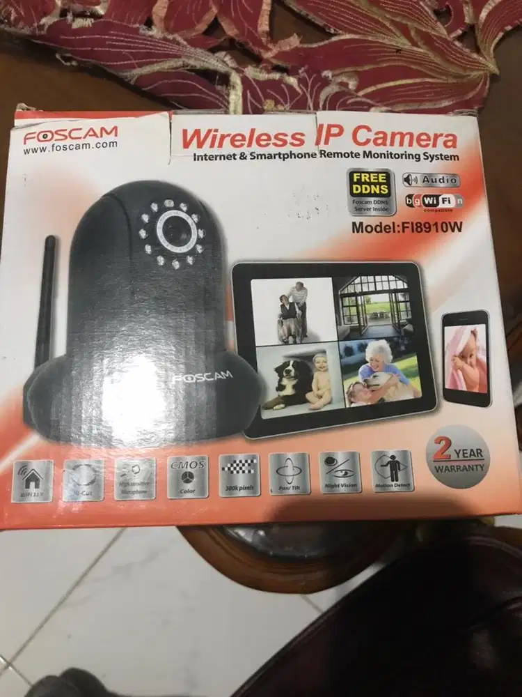 Wirless ip camera