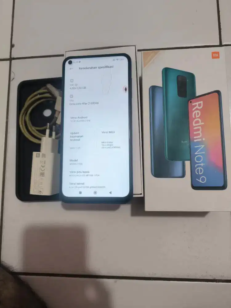 Xiaomi redmi note 9 4/64 fullset
