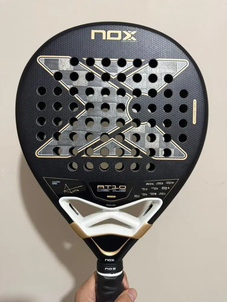 Raket Padel NOX AT Genius 18k Alum 2026 by Agustin Tapia