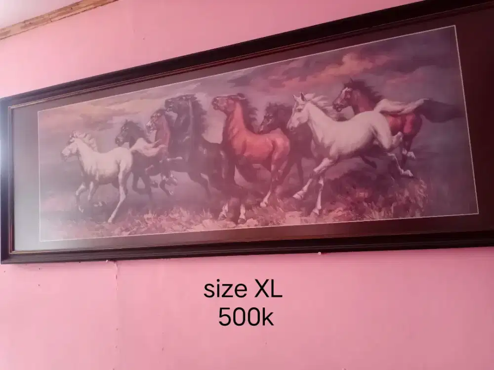 Guci/Hiasan Keramik/Lukisan Vintage