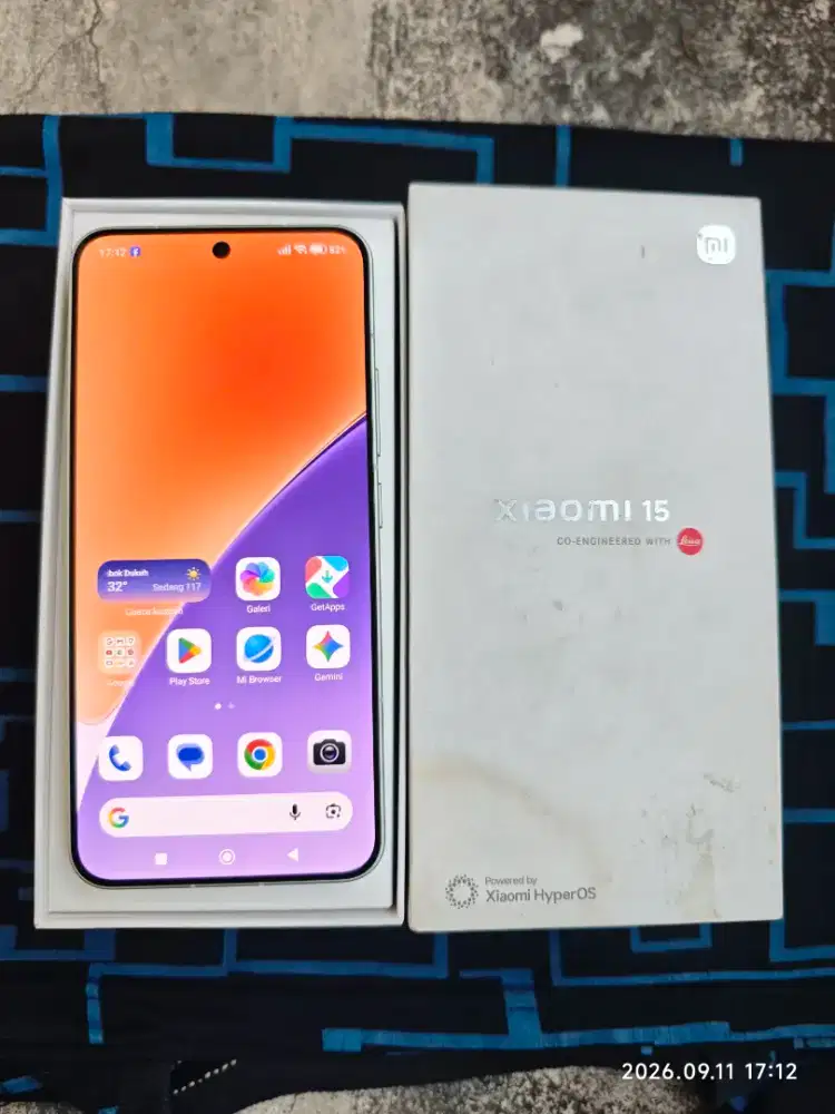 Xiaomi 15 12/256 Fullset ori segel mulus no minus