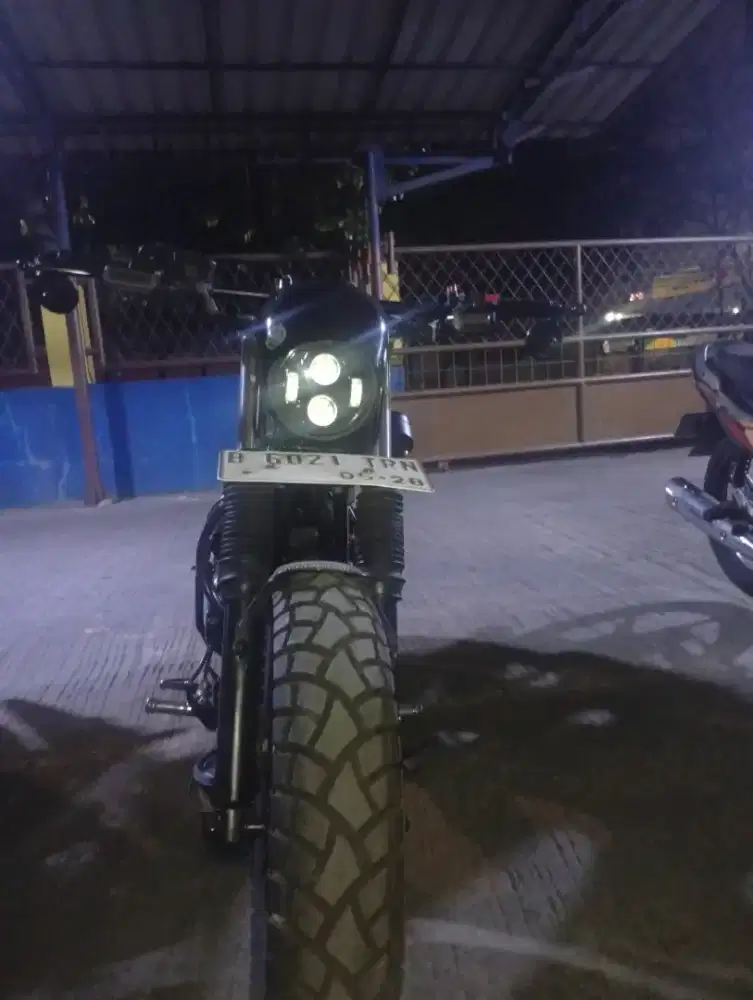 Motor Custom bobber jual cepat