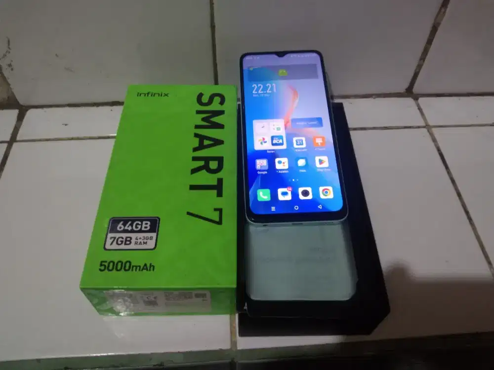 INFINIX SMART 7 RAM 4/64GB BLUE FULSET