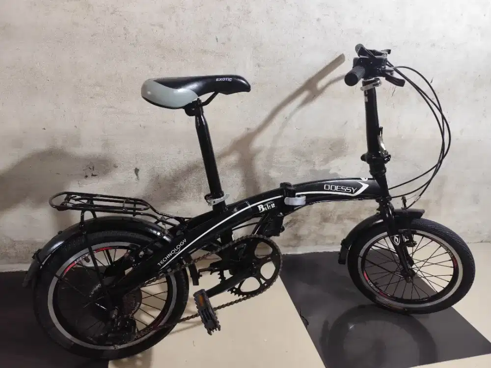 Sepeda lipet ukuran 16 siap pakai