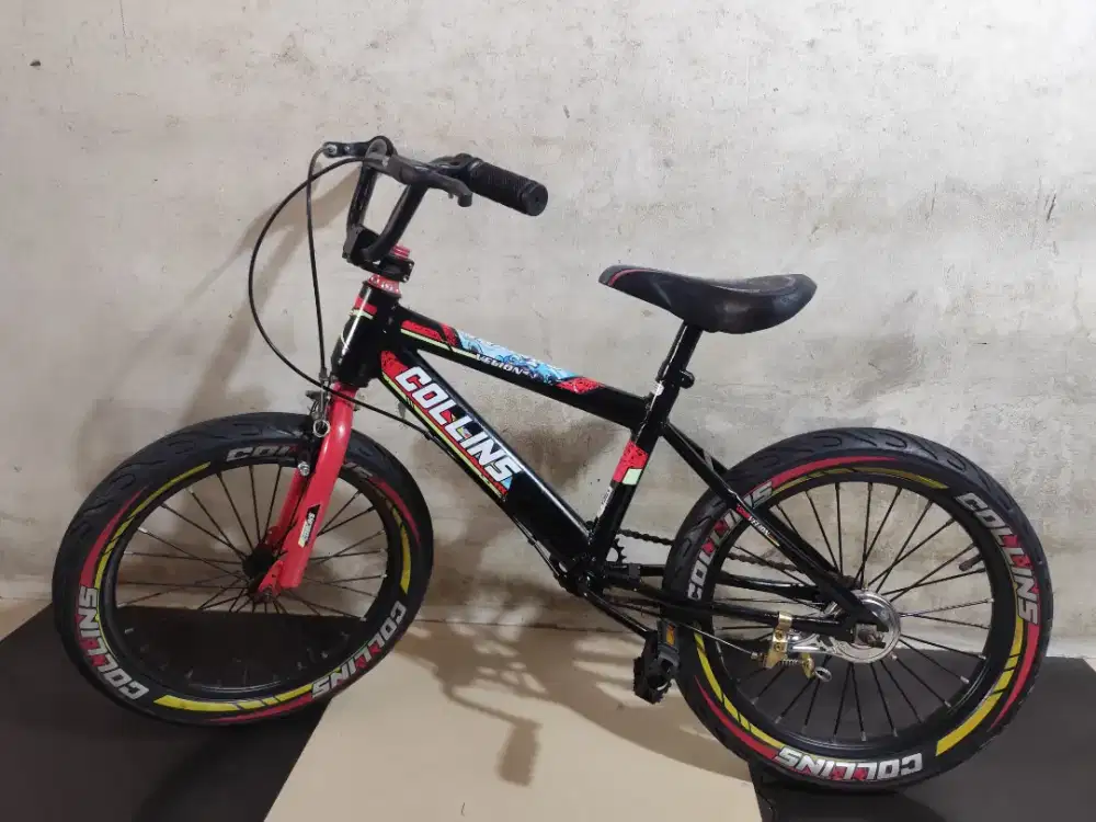 Sepeda bmx ukuran 18 siap pakai