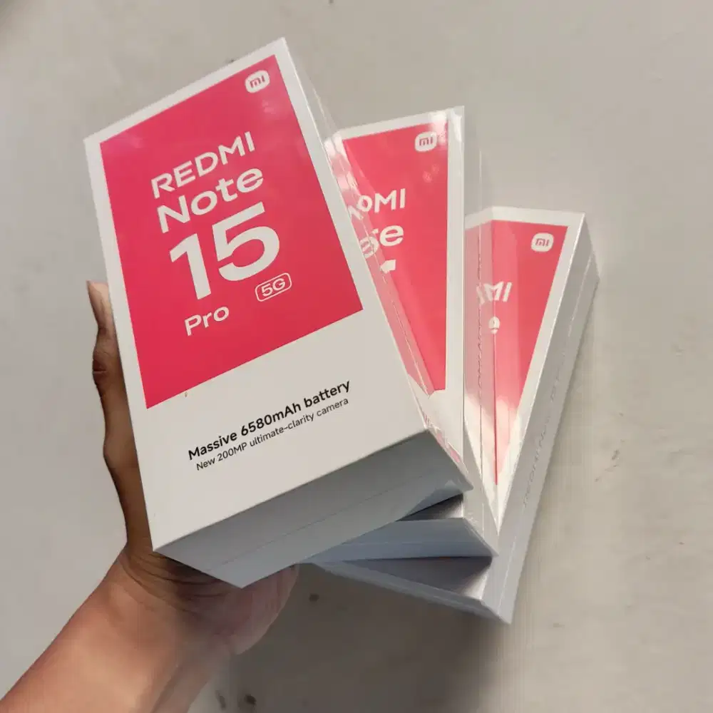 Redmi note 15 pro 5G 12/512 new ( setara infinix 60 tecno camon 50 )