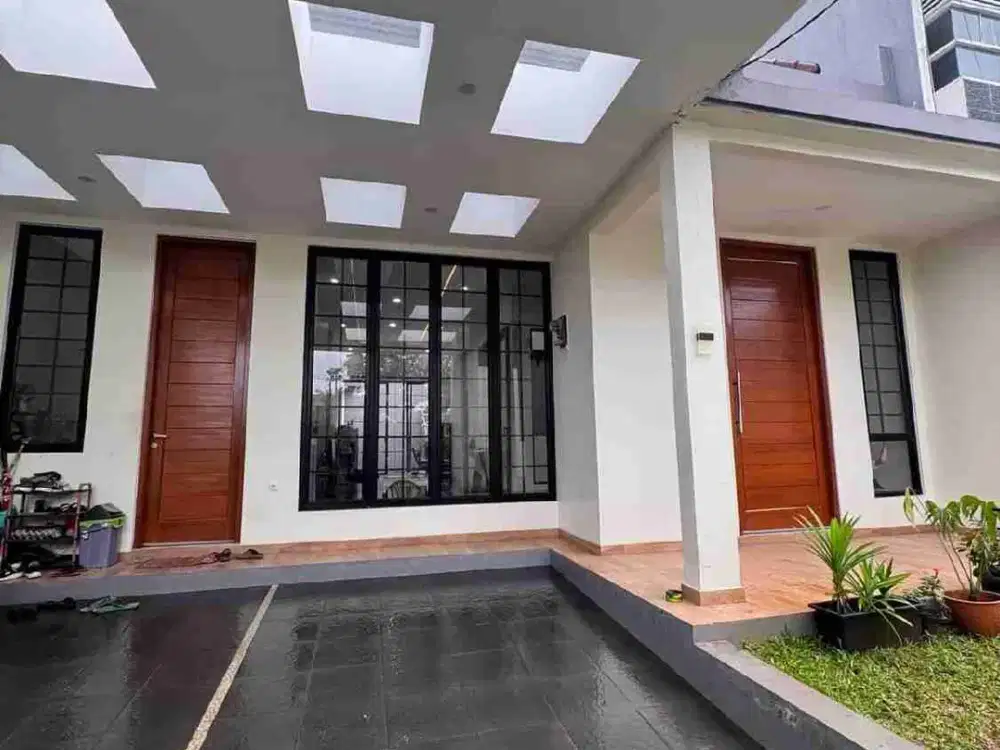 Dijual Rumah Cluster Villa Melati Mas Full Renov Depan Taman BSD City Tangerang