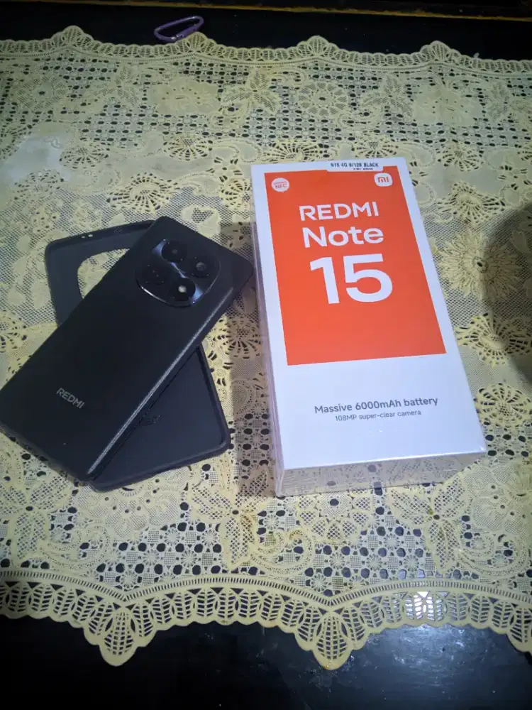 Redmi Not 15 4G koleksi pribadi