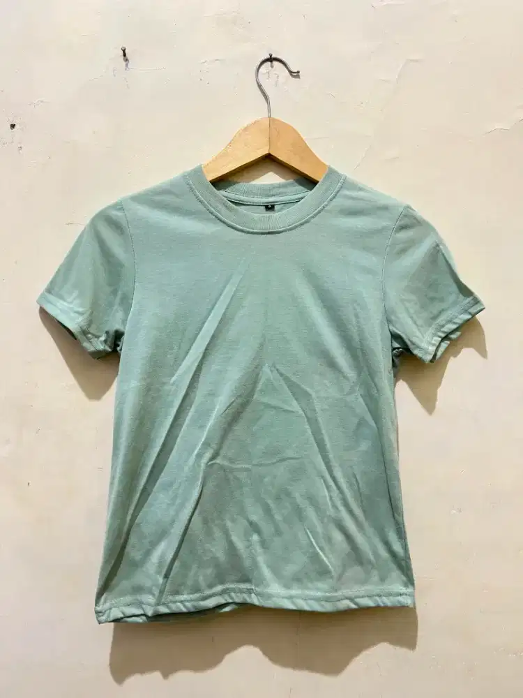 Kaos Polos Hijau