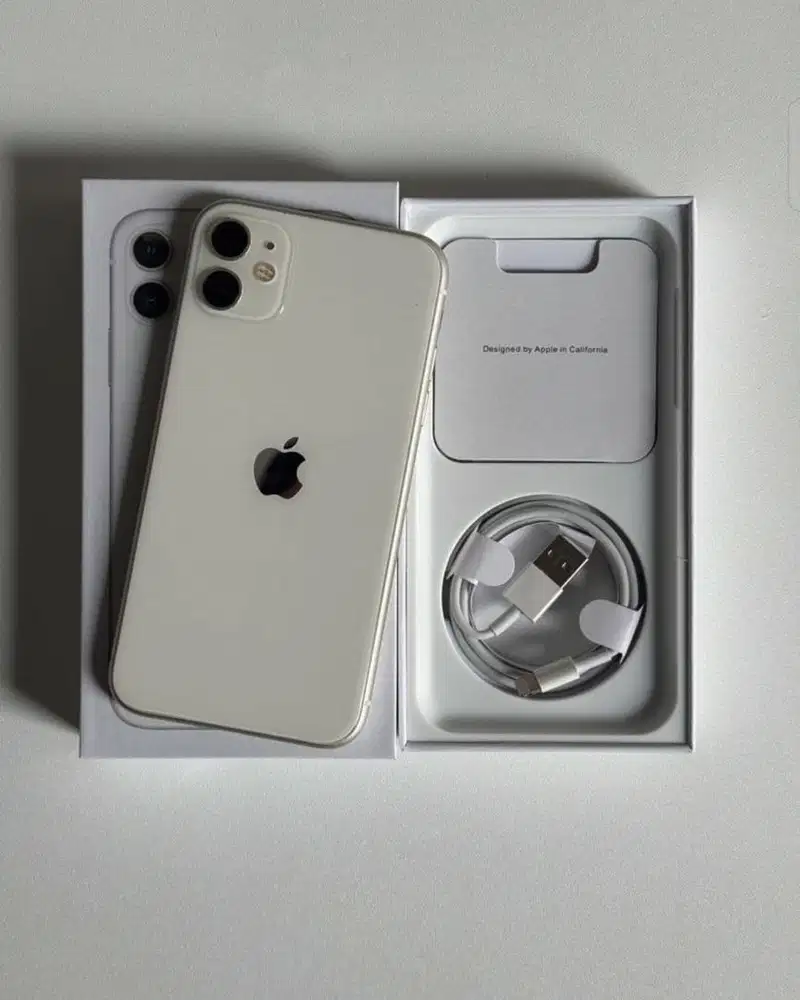 iphone 11 128 gb white bisa semua kartu