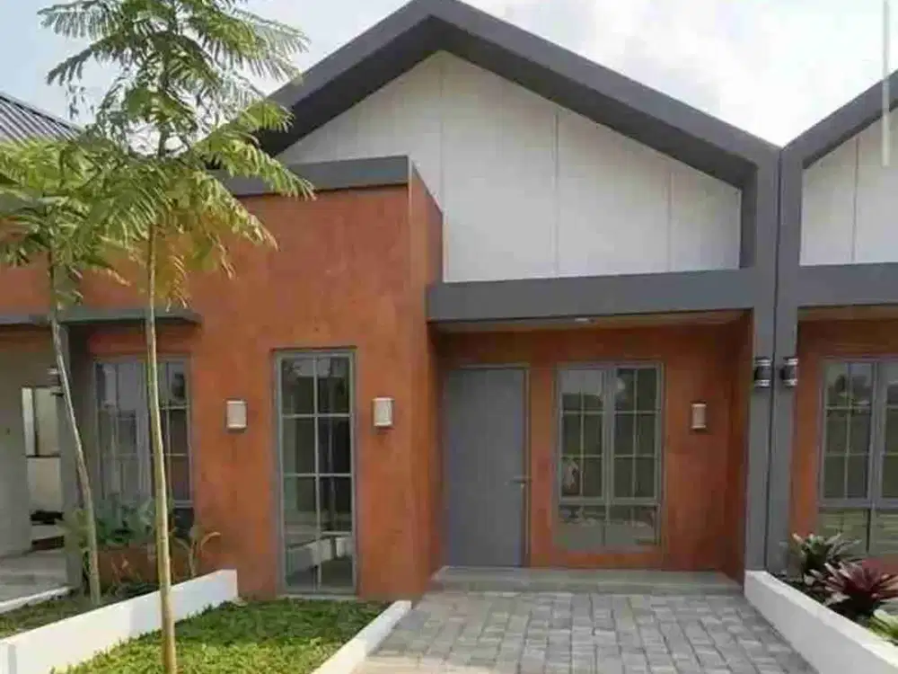 rumah desain Skandinavian 15 menit ke stasiun Bojonggede cash only