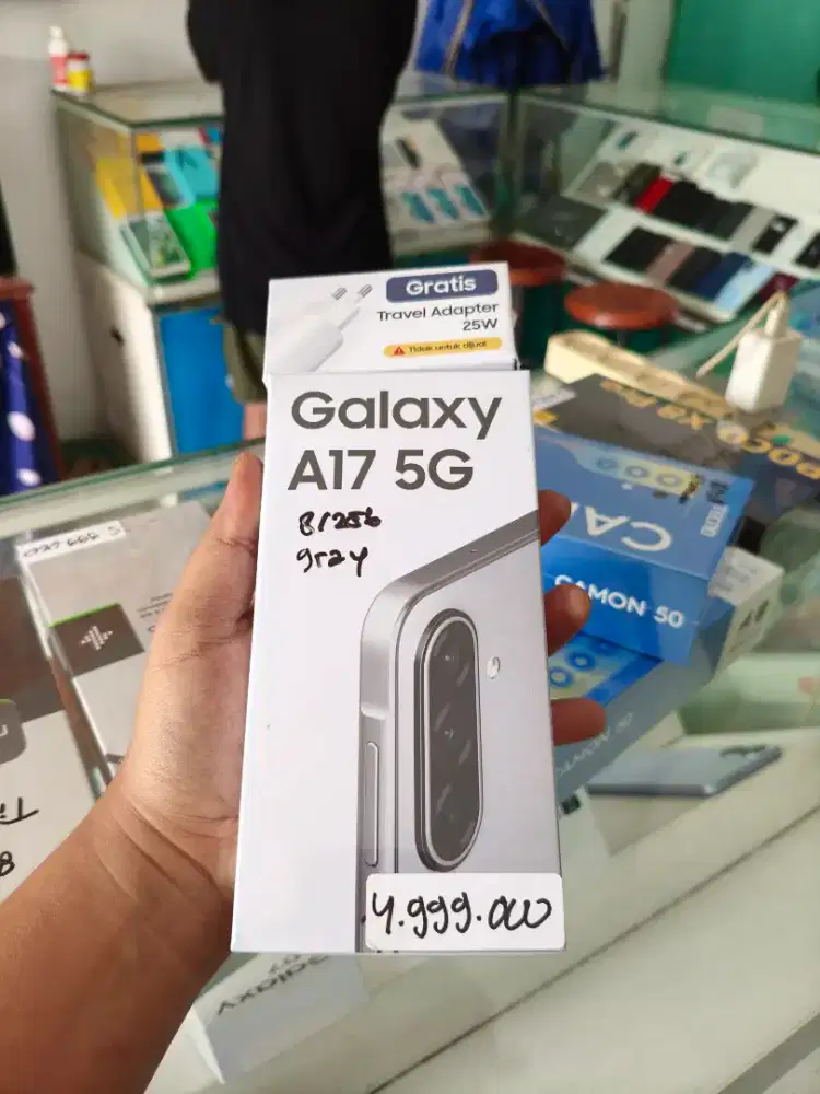 SAMSUNG A17 5G 8/256 NEW SEGEL PROMO TERMURAH