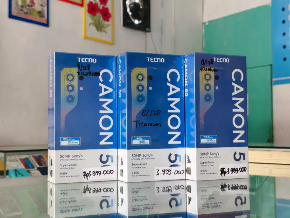 TECNO CAMON 50 8/256 NEW SEGEL PROMO TERMURAH