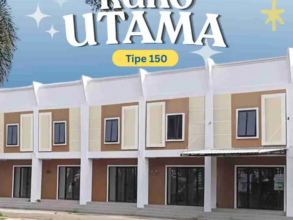 ruko Strategis hadap langsung jl pemda unit Readystock