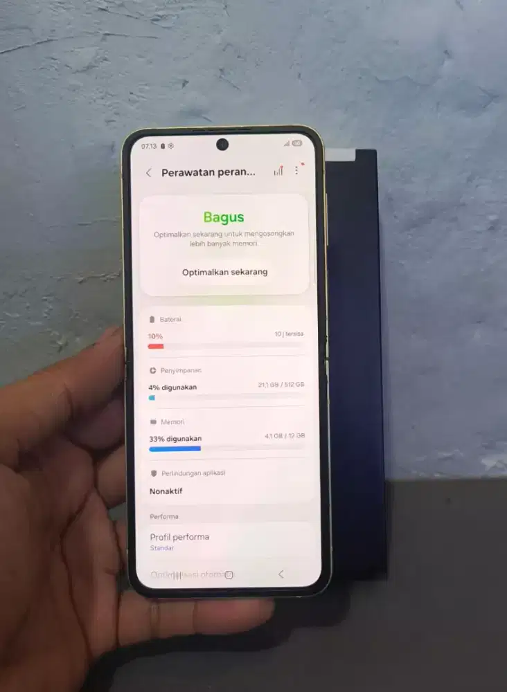 SAMSUNG Z FLIP 6 5G RAM 12/512GB ORIGINAL SEIN MULUS NORMAL