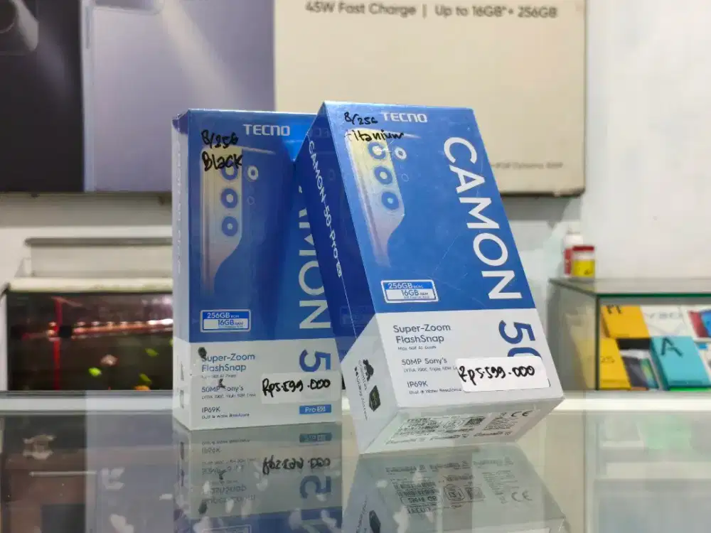 TECNO CAMON 50 PRO 5G 8/256 NEW SEGEL PROMO TERMURAH