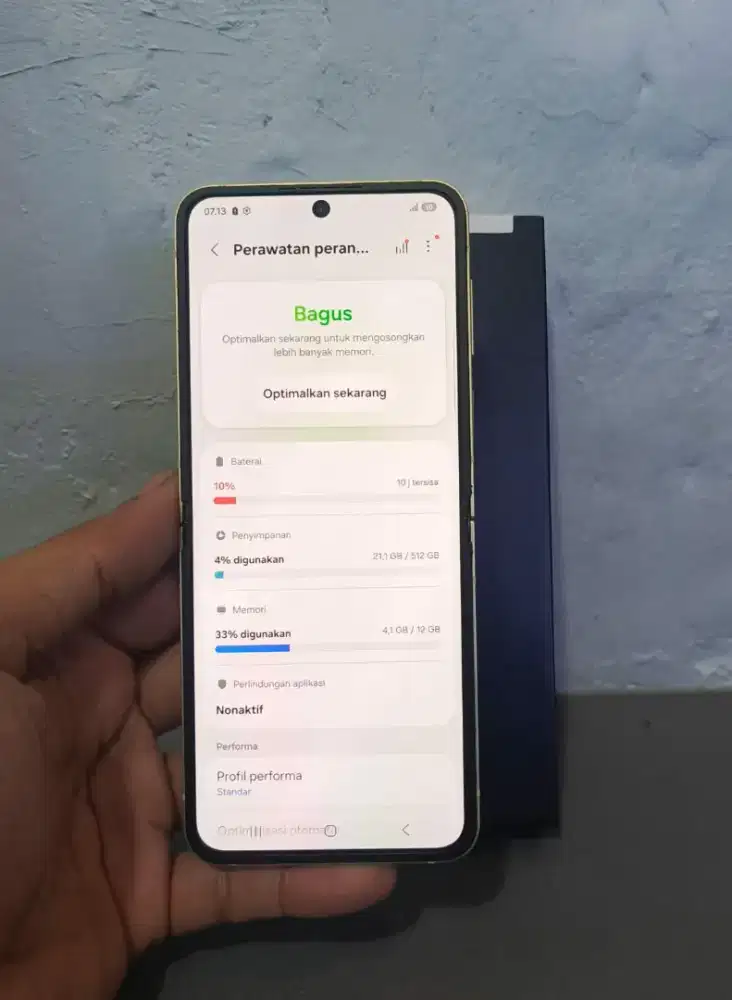 SAMSUNG Z FLIP 6 5G RAM 12/512GB ORIGINAL SEIN MULUS NORMAL