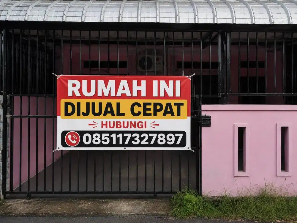 DIJUAL RUMAH SIAP HUNI JALAN PURNAMA 1 LOKASI STRATEGIS
