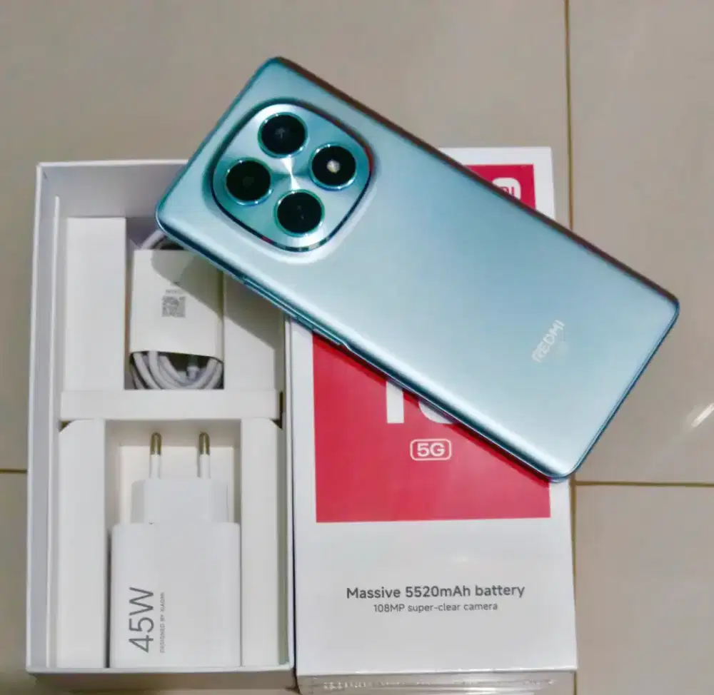 Redmi note 15 5G ram 8/256 fullset like new