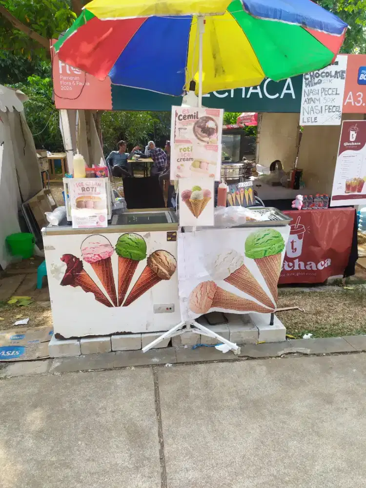 Dicari pria berjualan es