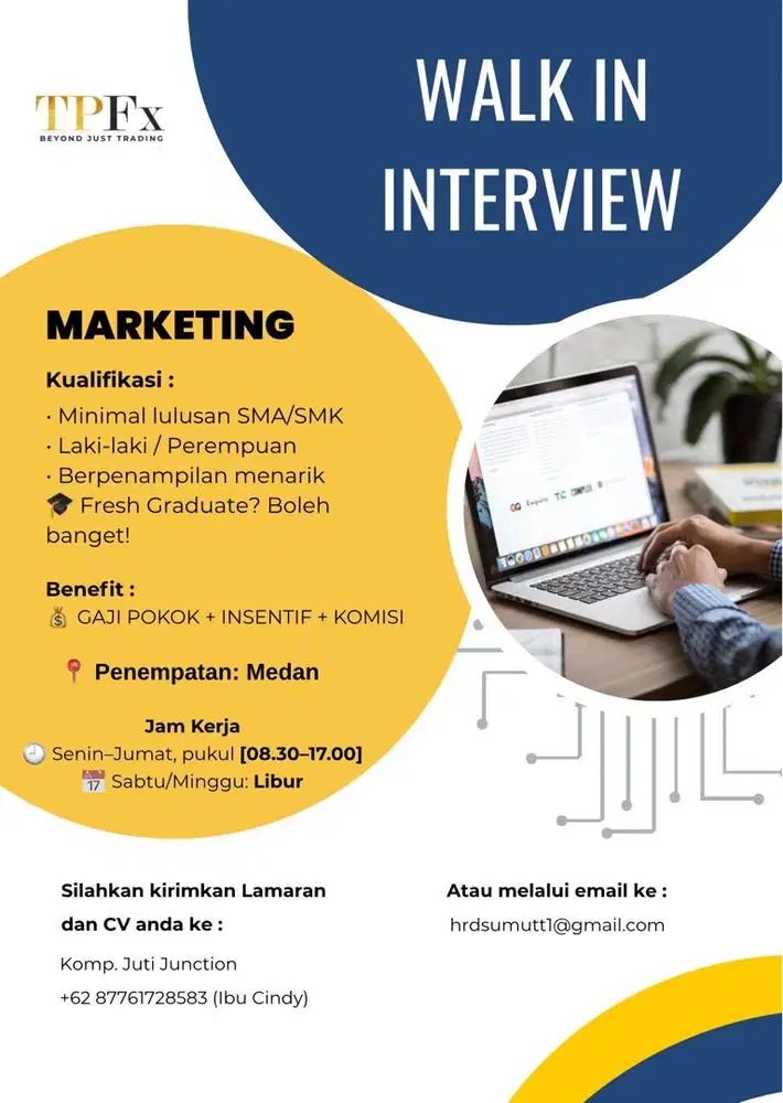 LOWONGAN PEKERJAAN MEDAN