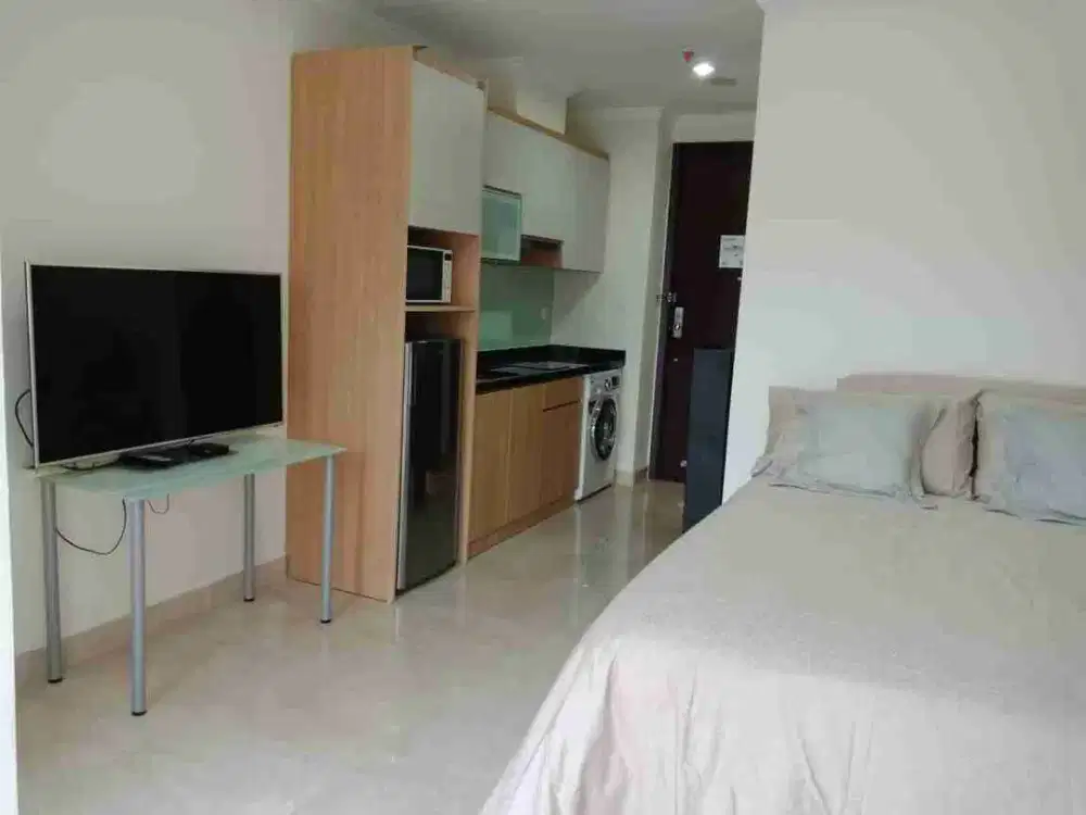 Jual Apartemen Studio Menteng Park Cikini Jakarta Pusat Diamond Tower Lantai Rendah