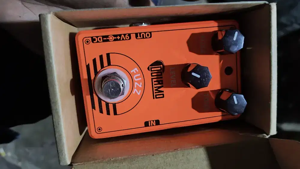 Dolamo D-2 FUZZ Guitar Effect Pedal with True Bypass for Electric
