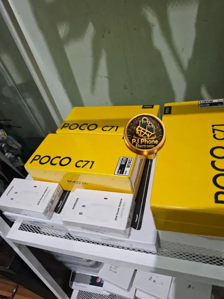 (Baru/Segel) Poco C71 8(4+4)/128gb garansi resmi
