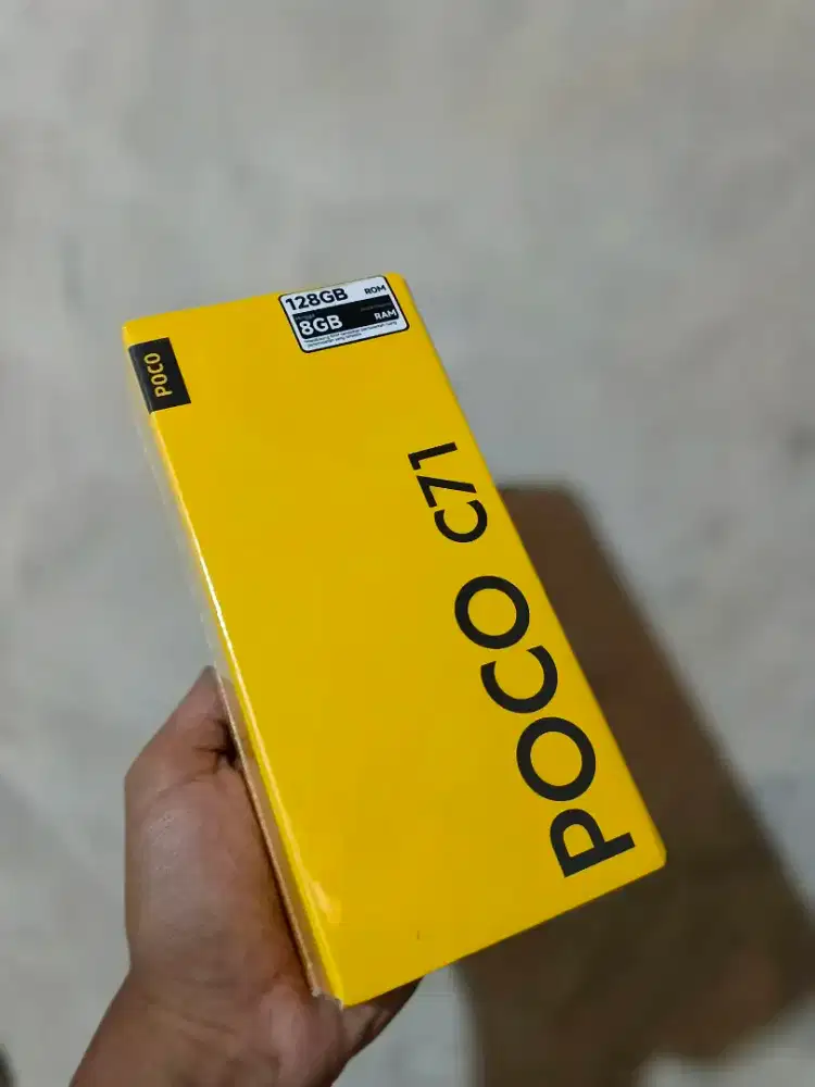 POCO C71 4/128 BARU BNIB