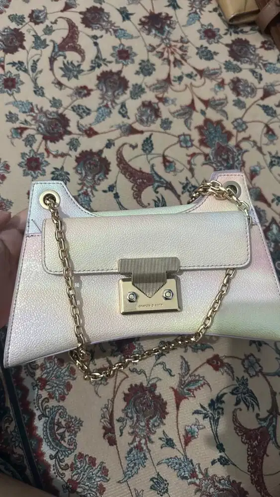 tas charles&keith ori lengkap ada dust bag