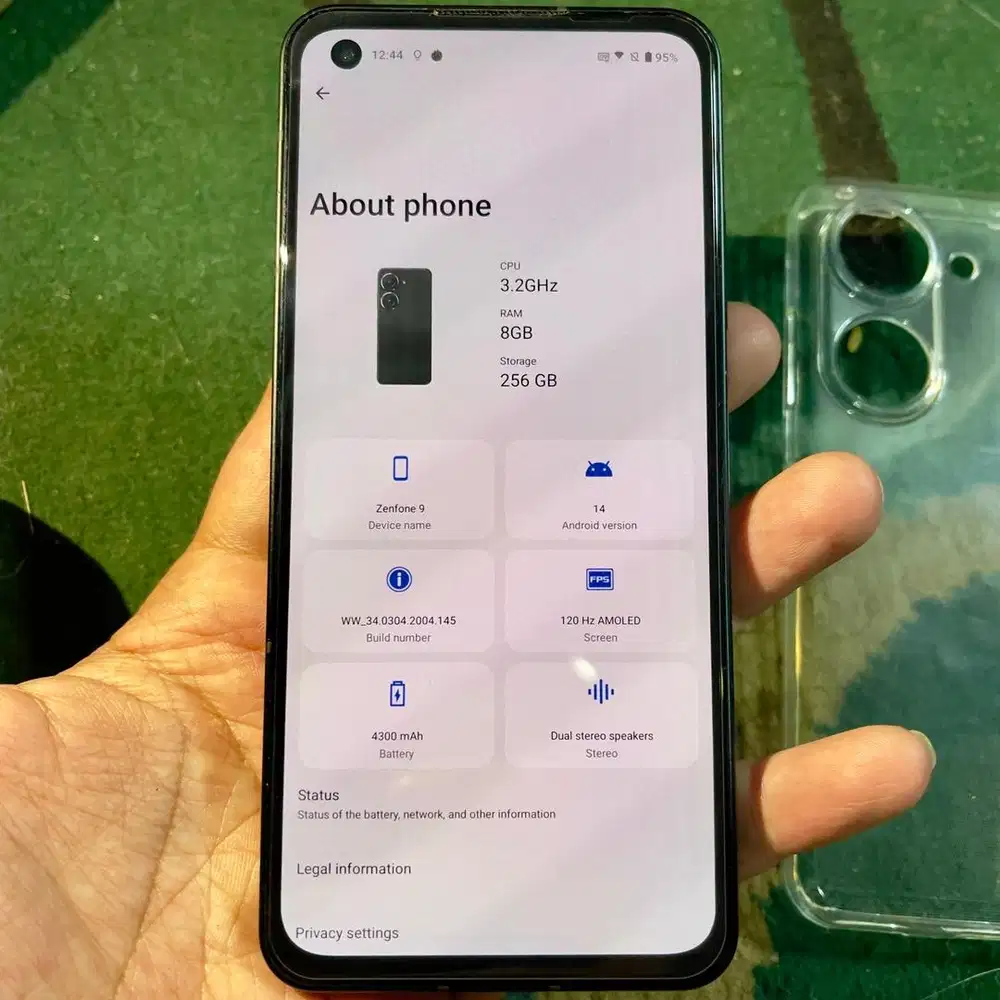 Asus zenfone 9 ram 8 / 256 resmi hp aja