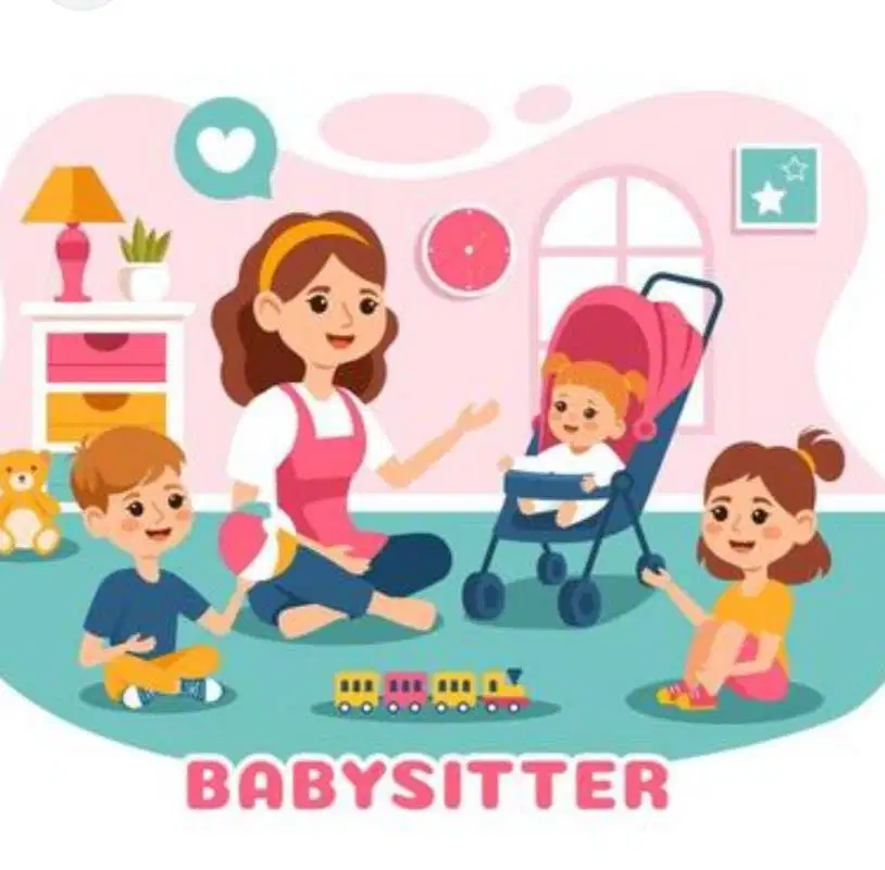 Babysitter, menjaga anak, menitipkan anak