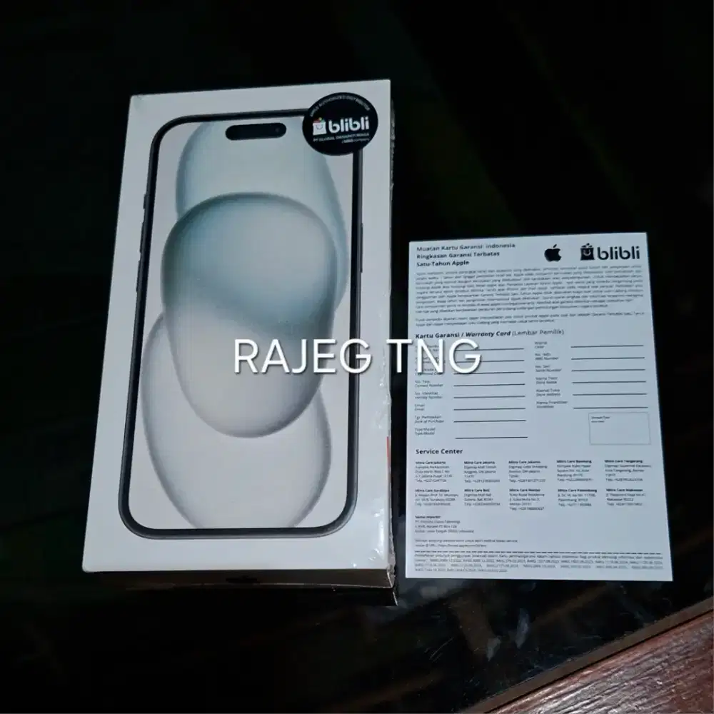 iPhone 15 128GB Black [New] Harga Net