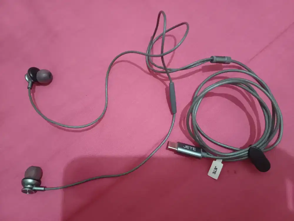 Headset kabel type c merek JETE souls type c