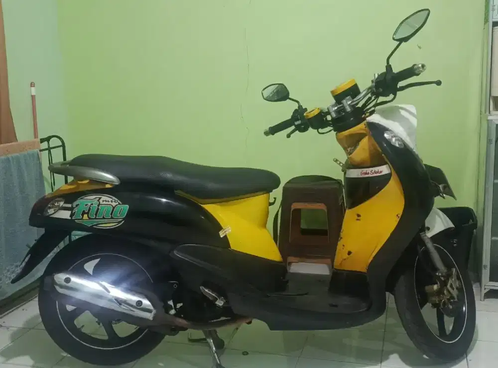 Yamaha Fino 2013 Hitam Kuning