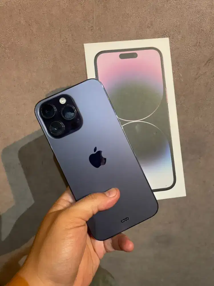 iPhone 14 Promax 1TB ex iBox mulus fullset ori