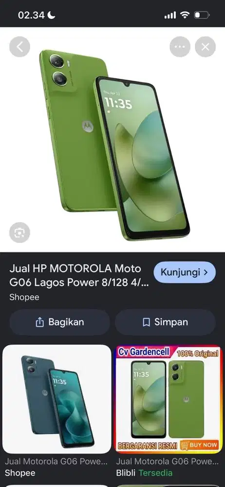 motorola g06 like new