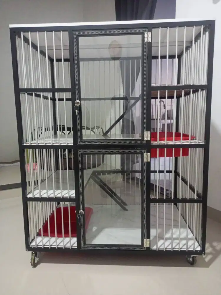 Kandang Kucing Alumunium