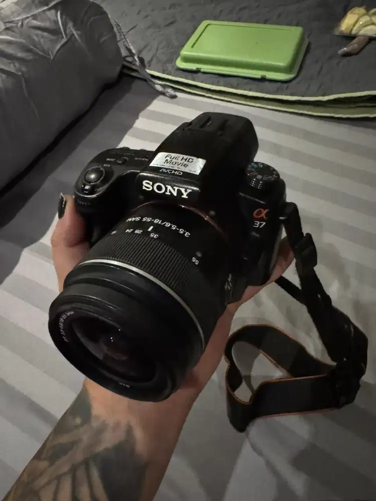 SONY SLT A37 LENSA KIT 18-55MM SECOND FULLSET