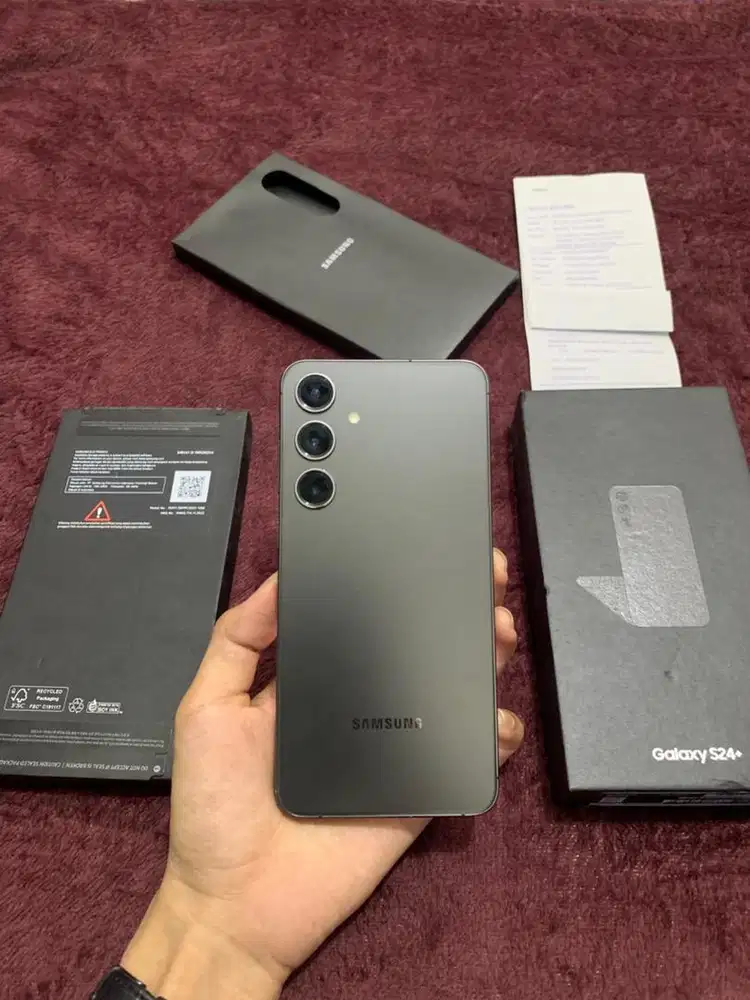 SAMSUNG S24 PLUS 12/512GB RESMI SEIN FULLSET SAMPAI NOTA